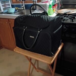 Black Quilted Women's Bag